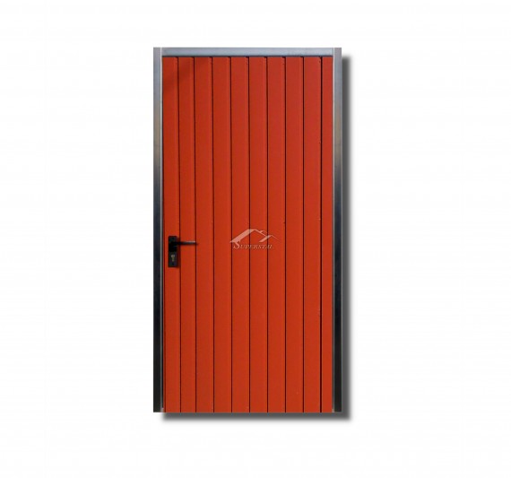 PRAWE DRZWI DO MURU 09,x2m - KOLOR CEGLASTY BTX 8004