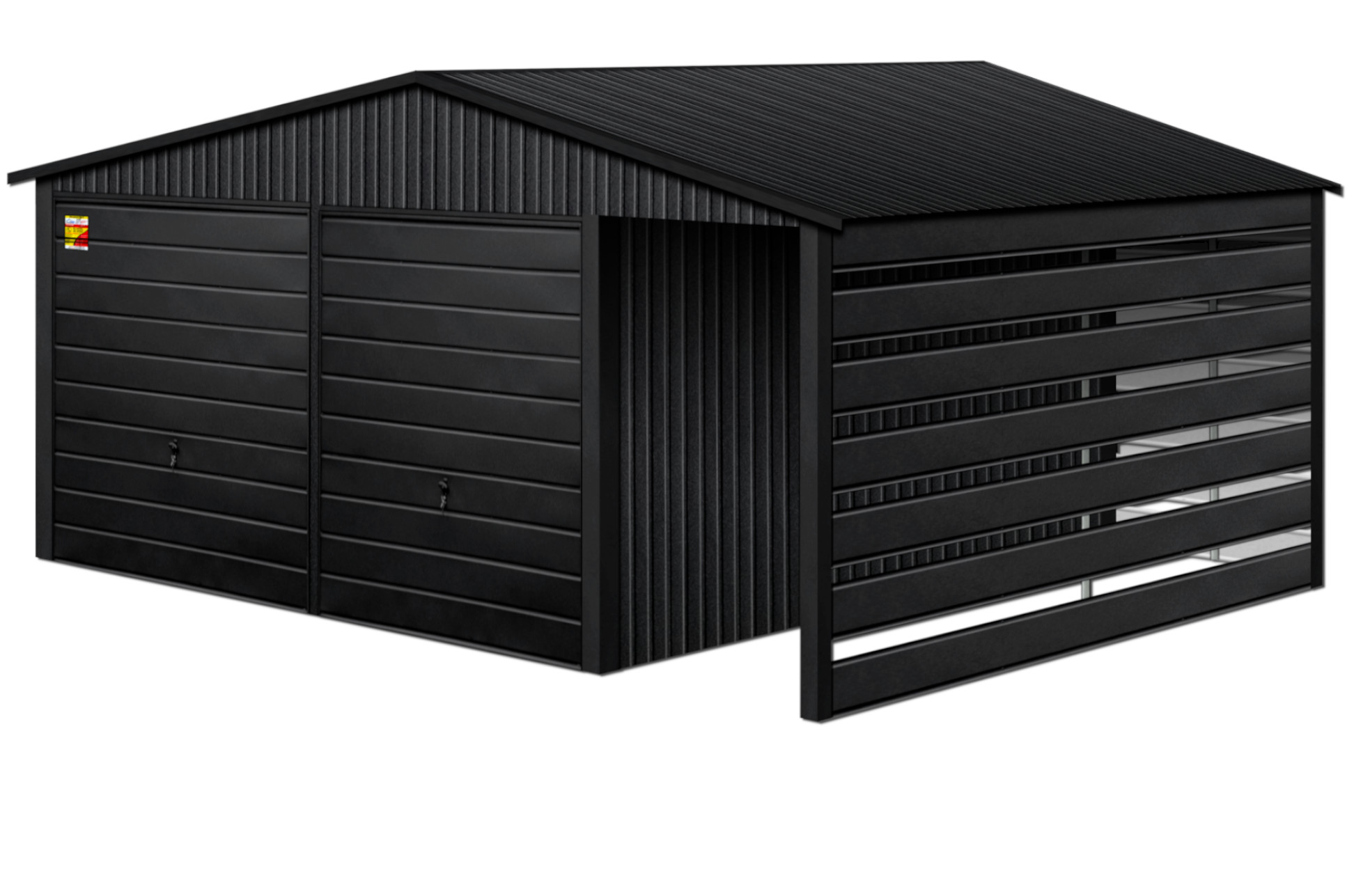 Garaże z wiatą SMK