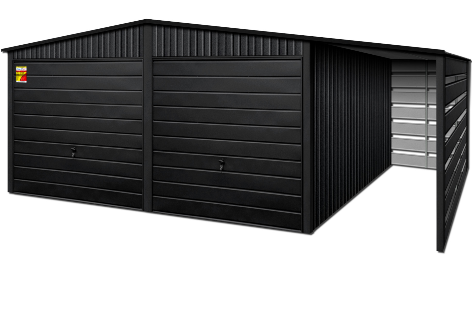 Garaże z wiatą SMK